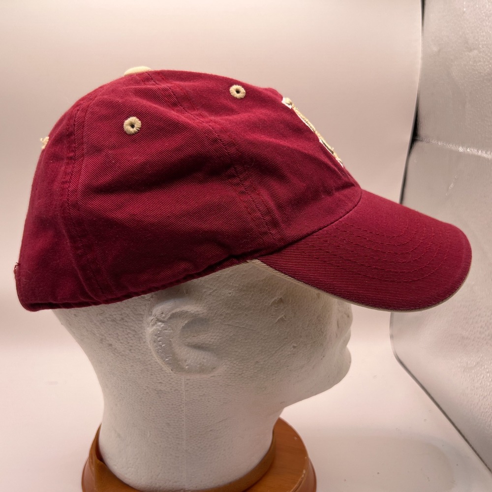 Top of the World Florida State Seminoles FSU Maroon Rhinestone Hat Adjustable - Picture 5 of 10